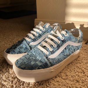 Stacked Platform Vans 🩵